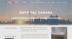 Desktop Screenshot of bathpalinc.com